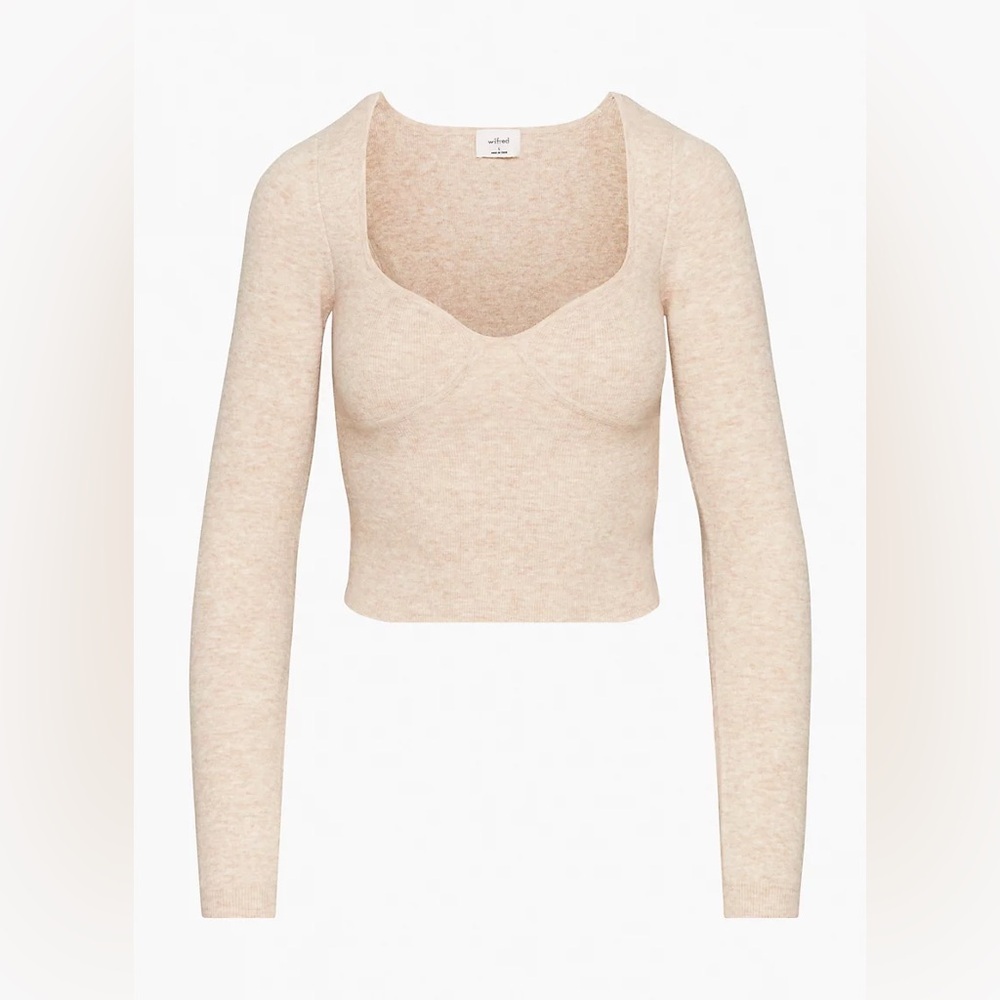 Wilfred Size XL Greer Sweetheart Neckline Sweater